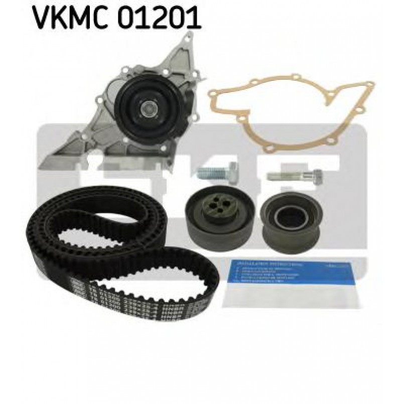 VKMC 01201 SKF - Насос охолоджуючої рідини + комплект зубчатого ремня